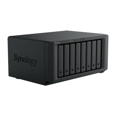 NAS DiskStation DS1825+ | 8 Bahías | AMD Ryzen V1500B | 8 GB DDR4 ECC | Hasta 2,239 MB/s Lectura | 2 Puertos 2.5GbE | Expansi