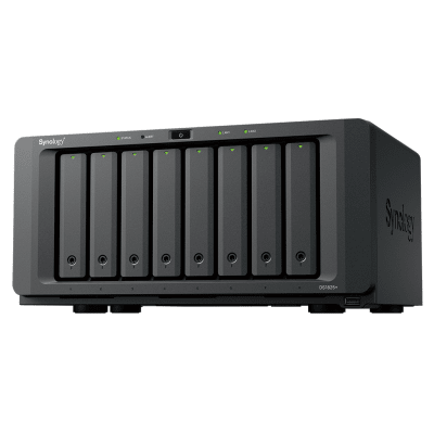 NAS DiskStation DS1825+ | 8 Bahías | AMD Ryzen V1500B | 8 GB DDR4 ECC | Hasta 2,239 MB/s Lectura | 2 Puertos 2.5GbE | Expansi