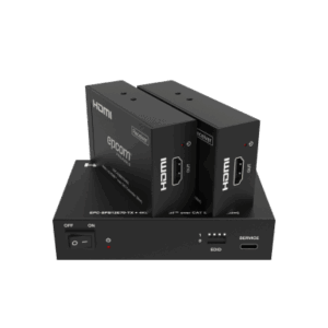 Splitter HDMI 1×2 | 4K@60Hz a 60m | 4K@30Hz a 70m | Cable Cat6 | EDID | HDCP 2.2 | Salida Loop - EPCOM PROAUDIO