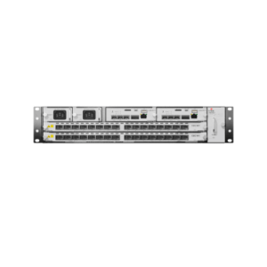 OLT Modular tipo Chasis GPON/XGS-PON Combo,1 Tarjeta de Servicio de 16 Puertos GPON, 2 Ranuras, 1 Fuente de Alimentación AC, 
