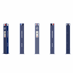 Estación de Pánico / Cámara IP 4MP / Audio Bidireccional 5 m / Micrófono Omnidireccional / Altavoz 30 W / Resistente a Vandal