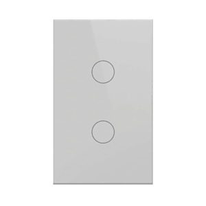 (ZigBee) Apagador switch inalámbrico ZigBee . Cable Neutro Opcional, control de 2 regresos de carga, 110V - SMARTHOME BY EPCO