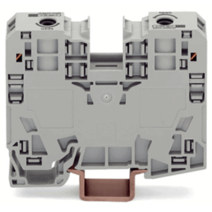 Borna de Paso, 35 mm², POWER CAGE CLAMP, 125 A, 1000 V, Montaje Carril DIN 35×15, Gris, Para Conductores 6-35 mm², Conectores
