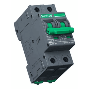 Protección Térmica/ Interruptor 2P, 25 A, Corriente Directa 800 Vcc para Aplicación Fotovoltaica Montaje Riel DIN - SUNTREE