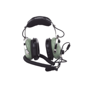 Auriculares de aviación, con micrófono, sobre la cabeza, helicóptero