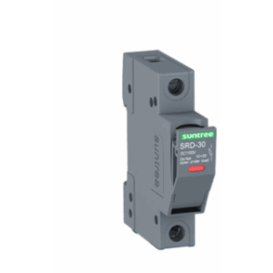 Porta Fusible CD 1000V 1 Polo Riel Din - SUNTREE