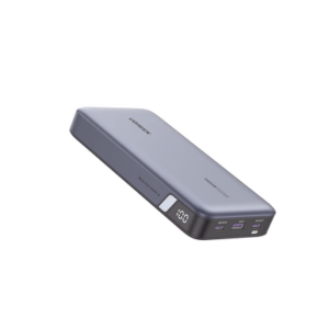 Power Bank de 25000mAh | 3 Salidas 145W Max. | USB-A + 2 USB-C | PD 3.0, QC3.0 | FCP | SCP | Pantalla Inteligente | Carcasa I