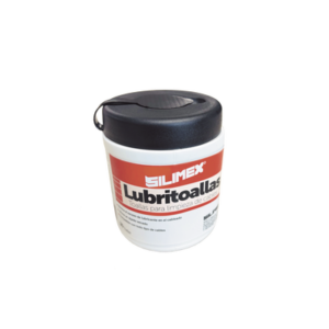 Lubritoallas para Cables / Elimina el Exceso de Lubricante en Jalado por Tuberías / Toallitas Húmedas con Doble Textura / Lim