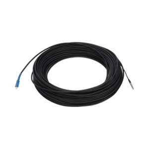 Rollo de Fibra Óptica Drop Redonda G657A2 Monomodo Simplex de 50 Metros (164 Pies) con Conectores SC/UPC-SC/UPC para Instalac