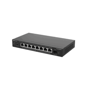 Switch Administrable Capa 2 con PoE+ Multi-Gigabit, 8 puertos 2.5Gb y 1 SFP+ 10G, hasta 130w - RUIJIE