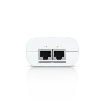 Adaptador PoE++ / 54V DC @ 1.12A / hasta 60W / Puertos 10 GbE / Protección de Sobretensiones - UBIQUITI