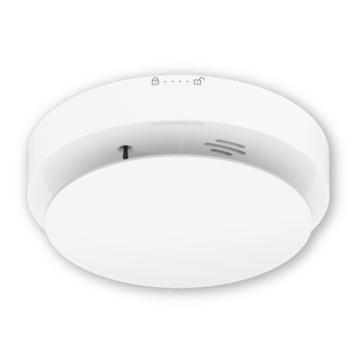 (AX PRO) Detector de Humo Fotoeléctrico y Temperatura para Panel de Alarma HIKVISION / Interior / Soporta Funcionalidad Autón