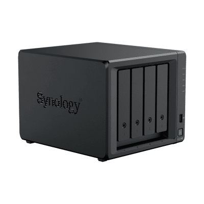 NAS DiskStation DS425+ | 4 Bahías | Intel Celeron J4125 2.7 GHz | 2 GB DDR4 / 2.5GbE + 1GbE | 2 Puertos USB 3.2 Gen 1 | 2 Ran