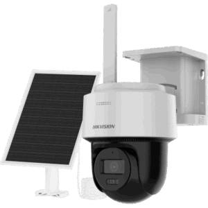 Kit Solar IP All in One / AOV / PT IP 4 Megapixel / Lente 2.8 mm / Panel Solar + Batería de Respaldo de Litio (9000 mAh) / Co