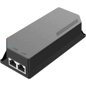PoE Injector Grandstream 30W MultiGigabit / Compatible con IEEE 802.3af/at / 1x 2.5Gbps RJ45 LAN IN / 1x 2.5Gbps RJ45 LAN OUT