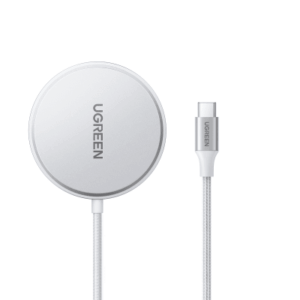 Cargador Inalámbrico Magnético 15W / Protocolo Qi 2 / USB-C 9V 2.2A / Eficiencia 83% / Protección Multinivel / Material PC+AB