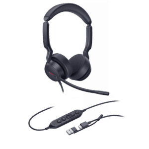 Diadema Alámbrica UH44 Dual UC de Yealink con Conectividad USB-C/A y Amplia Compatibilidad