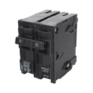 Interruptor automático enchufable tipo QP 2 polos, 15 amp - SIEMENS