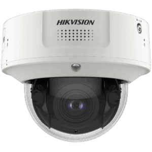 Domo IP 8 Megapixel / Lente Mot. 2.8 a 12 mm / DARKFIGHTER / WDR 120 dB / IK10 / 30 mts IR / Conteo Facial / Detección Facial