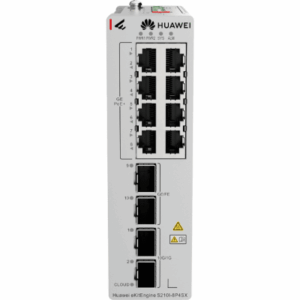 Switch Industrial eKit / 8 Puertos PoE+ Gigabit + 2 SFP + 2 SFP+ / Montaje en Riel DIN / Fuente Redundante 1+1 : 54 a 57 VCD 