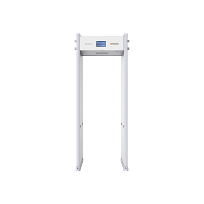 Arco Detector de Metales de 18 Zonas con Pantalla LCD de 7″ / Conteo de personas y Alarmas / Ajuste de Sensibilidad e Interfe