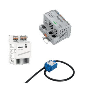 Sistema de Medición y Control de Potencia / 3 Fases 690 VAC / Controlador PFC200 / Fuente Conmutada 24VDC / Módulo Conmutador
