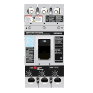 Interruptor Termomagnético 600V 3X250A, Con zapatas principales. - SIEMENS