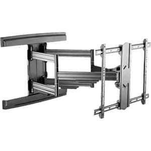 Soporte de Pared Articulado para Pantallas 37″ a 85″ / Extensión 800 mm / Capacidad de Carga 69.9 kg / Gestión Integrada de C