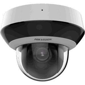Mini Domo PTZ IP 6 Megapixel / 4X Zoom / Micrófono y Bocina Integrada / ACUSENSE / H.265+ / 20 mts IR EXIR / WDR / PoE / IK10