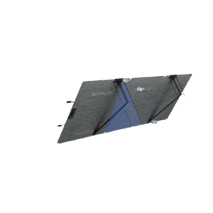 Módulo Solar Bifacial, Portátil y Flexible de 160W Recomendado para Estaciones Portátiles EcoFlow / Ajuste de Ángulo / Carga 