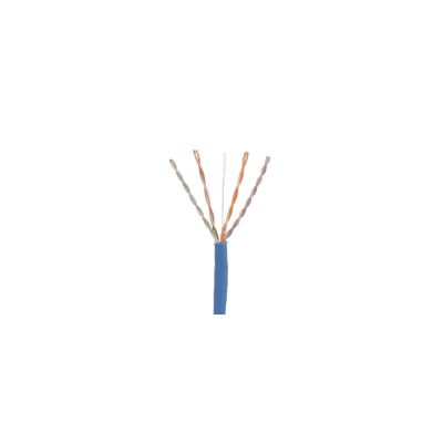 Bobina de Cable UTP 305 Metros (1000 Pies) de Cobre, TX6000? PanNet, Azul, Categoría 6 (24 AWG), CMP (Plenum), de 4 Pares - P
