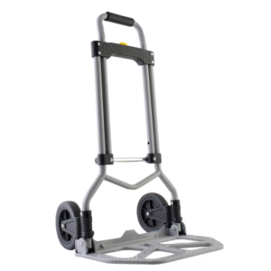 Diablo Plegable / Capacidad 60 kg / Jaladera de Hule Espuma / Botón Despliegue Rápido / Base Acero Antiderrapante / Llanta Hu