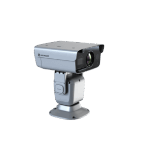 PTZ Punta de Poste IP Dual / Lente Térmico 100 mm (640 X 512) / Lente Óptico 56X Zoom (4 MP) / 800 mts IR Laser / 36 VCC / IP