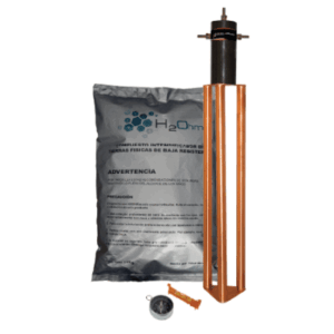Electrodo para corriente máxima de 30 Amp. con Filtro y Compuesto H2Ohm. - TOTAL GROUND