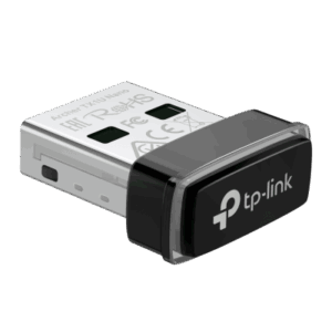 Mini Adaptador USB inalámbrico doble banda AC 600 Mbps, antena onmidireccional.