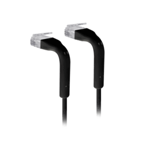 UniFi Patch Cable Cat6 Ultradelgado GbE con Botas Flexibles, Color Negro, 2 Metros (6.56 Pies) - UBIQUITI