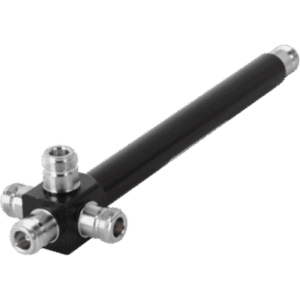 Divisor de Potencia 4 Salidas / 698-2700 MHz / PIM -120 dBc / 200W Potencia Máxima / Conectores N Hembra / Pérdida 6.32 dB / 50 Ohm