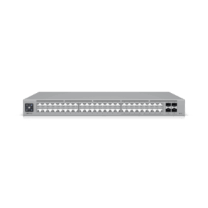 UniFi Switch Pro Max 48 – Switch Capa 3 con 48 Puertos (16 × 2.5 GbE y 32 × 1 GbE), 4 Puertos SFP+ 10G y Pantalla Informativa