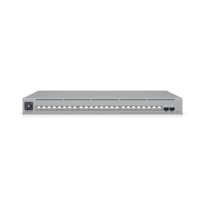 UniFi Switch Pro Max 24 – Switch Capa 3 con 24 Puertos (8 × 2.5 GbE y 16 × 1 GbE), 2 Puertos SFP+ 10G y Pantalla Informativa 
