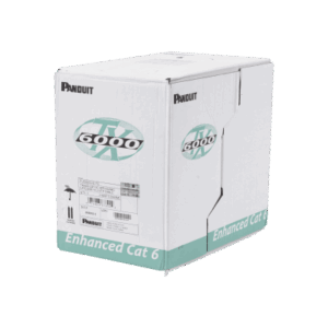 Bobina de Cable UTP 305 Metros (1000 Pies) de Cobre, TX6000? PanNet, Reelex, Gris Internacional, Categoría 6 Mejorado (23 AWG