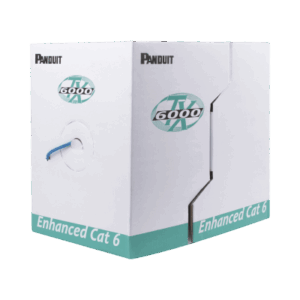 Bobina de Cable UTP 305 Metros (1000 Pies) de Cobre, TX6000? PanNet, Reelex, Azul, Categoría 6 Mejorado (23 AWG), PVC (CMR, R