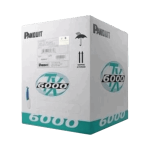 Bobina de Cable UTP 305 Metros (1000 Pies) de Cobre, TX6000? PanNet, Reelex, Blanco, Categoría 6 Mejorado (23 AWG), PVC (CMR,