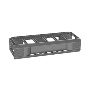 Organizador de Cables Horizontal CableTek, Sencillo (Solo Frontal), Para Rack de 19in, 1 UR - HOFFMAN