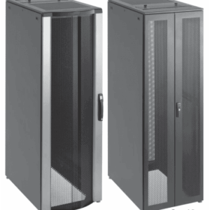 Gabinete Rack para Servidores ProLine FloTek 42U 2000x600x1200 mm, Acero Negro, Puertas Perforadas, Flujo de Aire Pasivo, Inc
