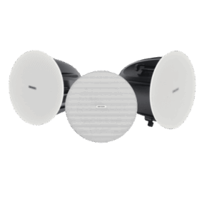 Kit Altavoz principal y 2 bocinas secundarias | Bluetooth | Solo alimenta la principal | Hik-Connect | 10 Watts | Musical Amb