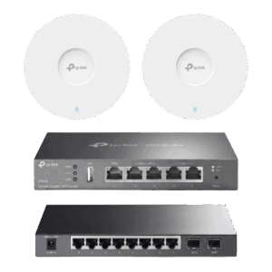 Kit de Iniciación en redes OMADA / 1 Router / 1 Switch TL-SG2210P / 2 Punto de Acceso EAP613 - TP-LINK