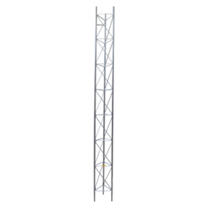 Tramo de Torre Arriostrada de 3m x 30cm, Galvanizado por Electrólisis, Hasta 30 m de Elevación. Zonas Secas. - SYSCOM TOWERS