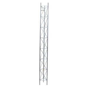Tramo de Torre Arriostrada de 3m x 35cm, Galvanizado por Electrólisis, Hasta 45 m de Elevación. Zonas Secas. - SYSCOM TOWERS
