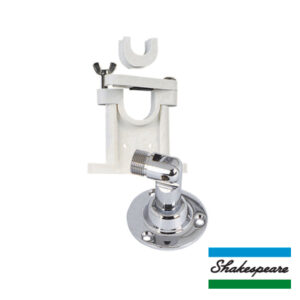 Kit de Montaje con Soporte Giratorio Ajustable para Antenas de 1″ ó 1 1/2″ de Diámetro. Rosca Estándar 1″ x 14 Hilos. - SHAKE