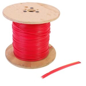Carrete de Alambre de 305 Metros (1000 Pies) / 2 x 16 AWG / Riser / Tipo ZIP FPLR-CL3R / Para Aplicaciones en Sistemas de Det